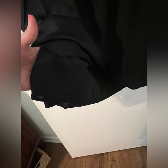 Banana Republic Elegant Black Sleeveless Dress with cowl neckline size 6 (E120) - Picture 6 of 16